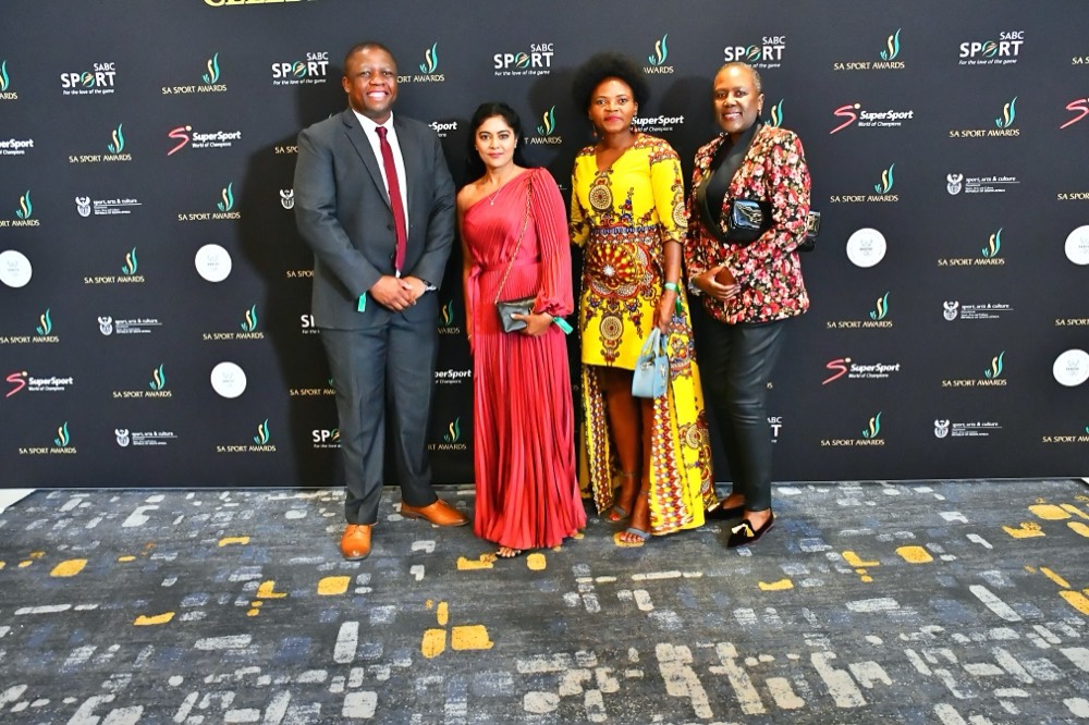 Celebrations at the SA Sport Awards